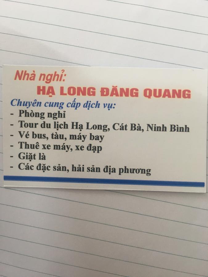 Dang Quang Guesthouse Ha Long Luaran gambar
